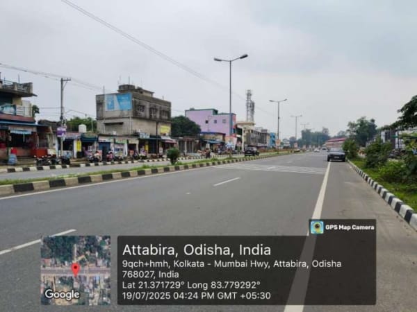 Wallwrap Hoarding - Sambalpur - Sambalpur NH Road Attabira UP