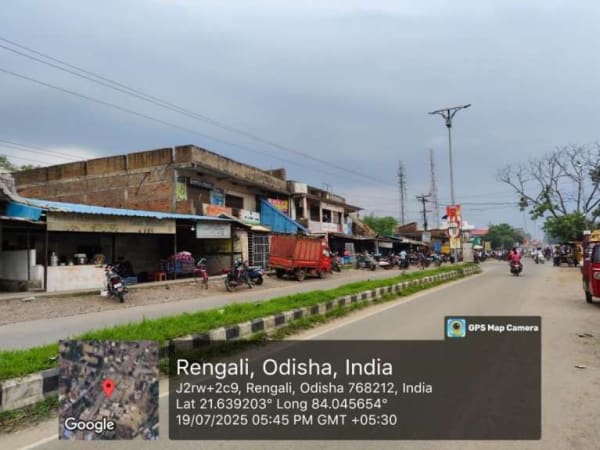 Wallwrap Hoarding - Sambalpur - Sambalpur Rengali Road