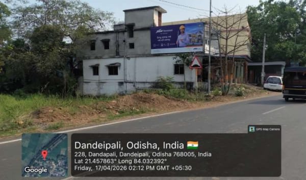 Wallwrap Hoarding - Sambalpur - Sambalpur Dandeipali