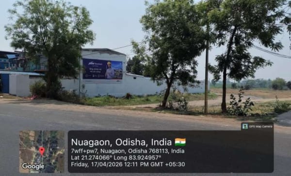 Wallwrap Hoarding - Sambalpur - Sambalpur Nuagaon