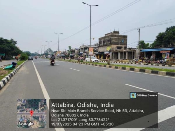 Wallwrap Hoarding - Sambalpur - Sambalpur NH Road Attabira DN
