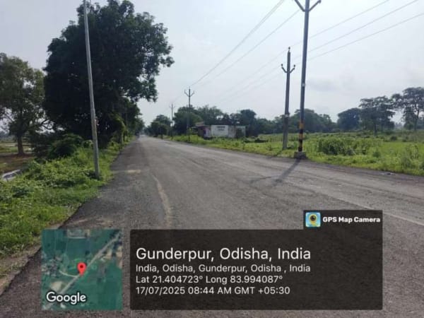 Wallwrap Hoarding - Sambalpur - Sambalpur Sonepur Road Gunderpur
