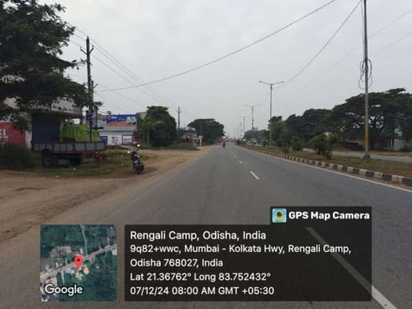 Wallwrap Hoarding - Sambalpur - Sambalpur NH Road Rengali Camp