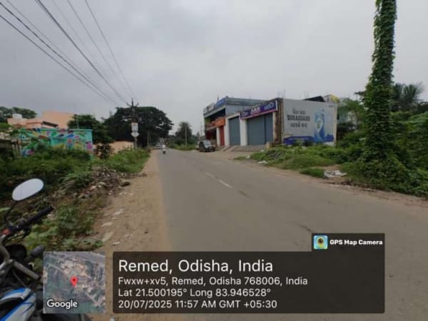 Wallwrap Hoarding - Sambalpur - Sambalpur Remed Road