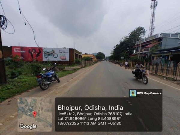 Wallwrap Hoarding - Sambalpur - Sambalpur Deogarh Road Bhojpur UP
