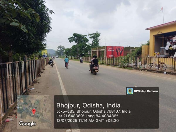 Wallwrap Hoarding - Sambalpur - Sambalpur Deogarh Road Bhojpur DN