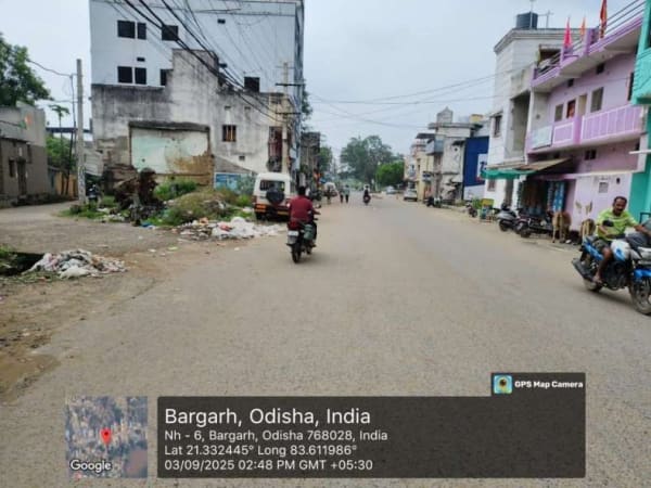 Wallwrap Hoarding - Bargarh - Bargarh Nadipara Road