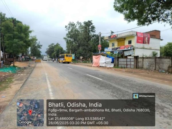 Wallwrap Hoarding - Bargarh - Bargarh Bhatli Road