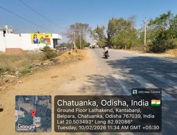 Wallwrap Hoarding - Balangir - Balangir Chatuanka