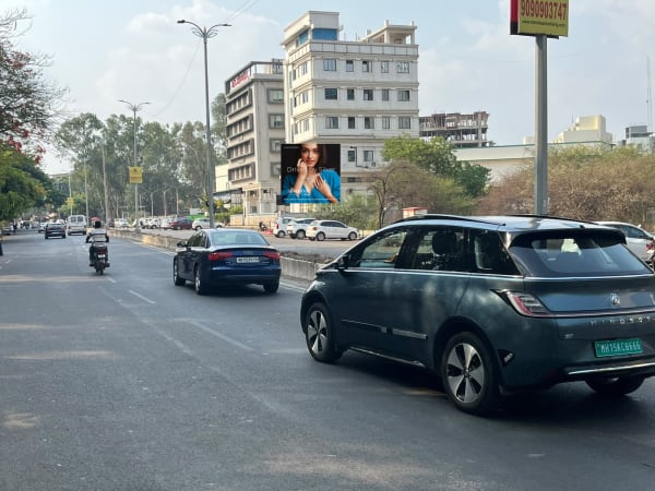 Hoarding - Indira Nagar Nr.Ashoka Hospital fcg.Ashoka Hospital towards