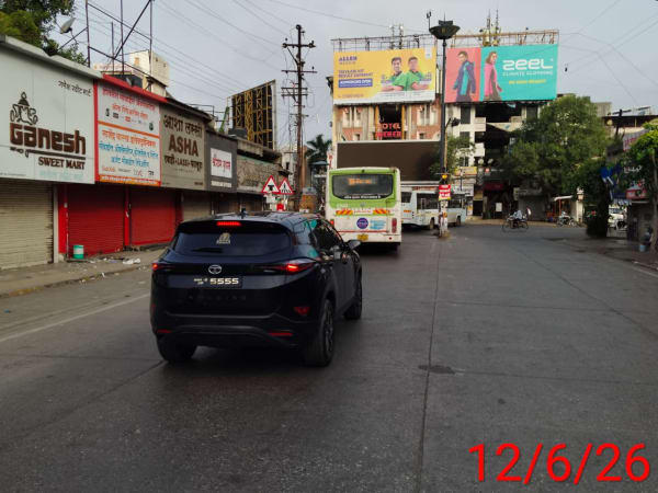 Hoarding - M.G Road fcg.Main Road towards Ashok Stamb