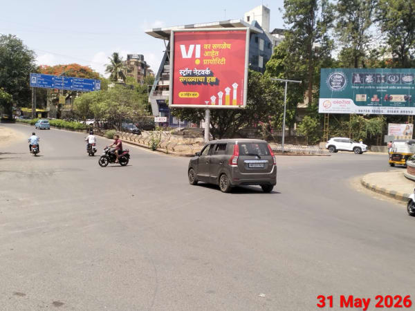 Hoarding - Mico Circle fcg.Mico Circle towards Chandak Circle (NMC Unip