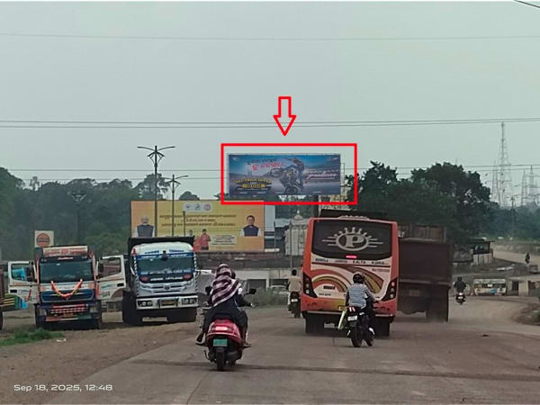 Hoarding - Deogaon chowk fcng Rsp back gate