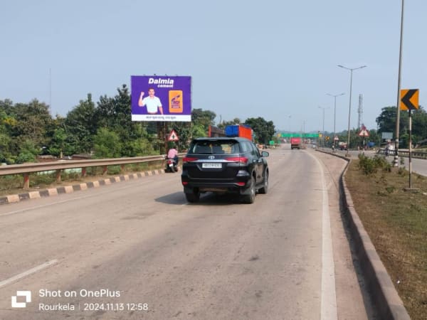 Hoarding - Panposh new Bridge Rourkela Entry fcng vedvyas