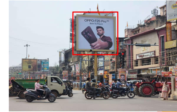 Unipole - JAI STAMBH CHOWK FACING GHADI CHOWK
