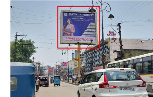 Unipole - RAILWAY STATION ROAD NR VASUNDHARA HOTEL FACING RLY STATION