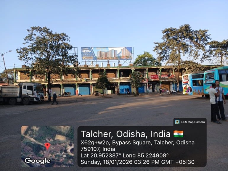 TALCHER BUS STAND 40X10 NL