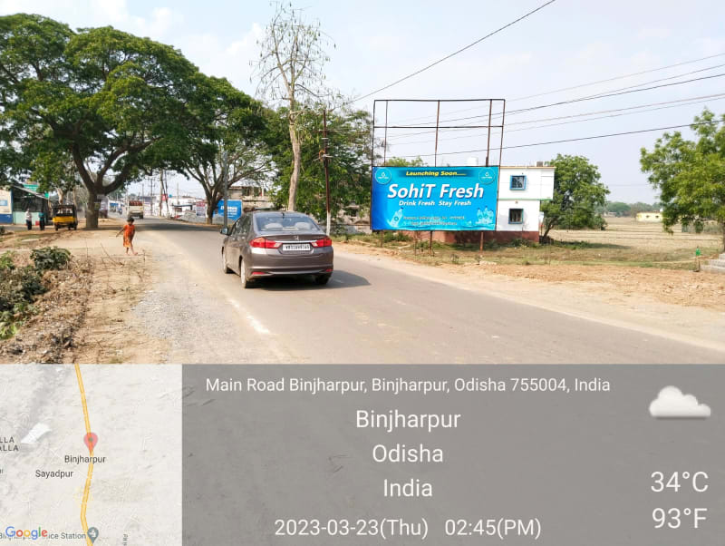 main road Binjharpur, Jajpur