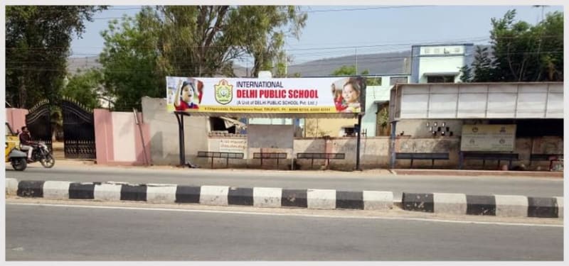 District Bus Shelter - BQSTRP-07 - Infront of RTO Office, Airport Road - 8X5+30X5+8X5