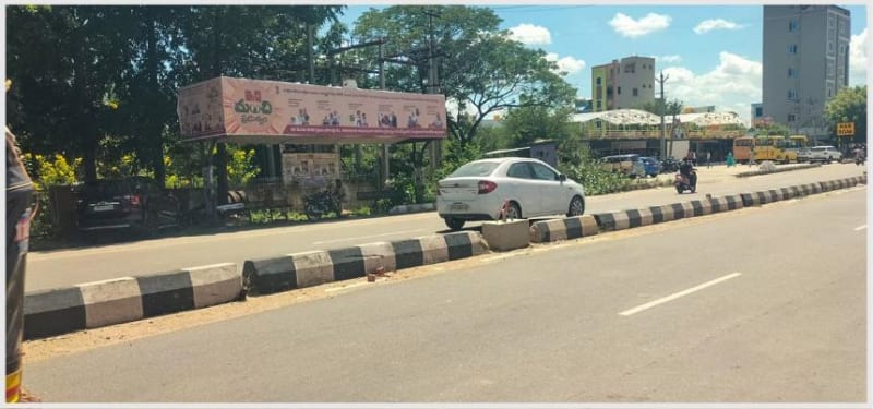 District Bus Shelter - BQSTRP-10 - Opp: TUDA Quarters, Airport Road - 8X5+30X5+8X5