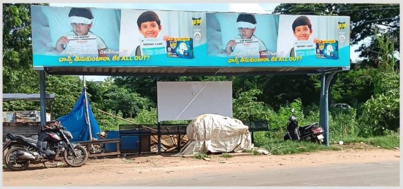 District Bus Shelter - BQSELU-23 - Asram Hospital - 8×5+30×5+8×5