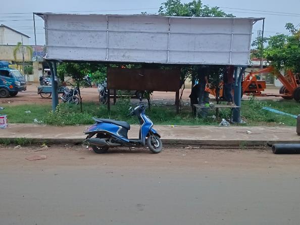 District Bus Shelter - BQSELU-24 - Nh16 Highway Road 1 - 6×5+25×5+6×5