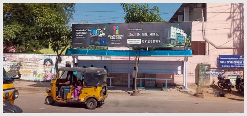 District Bus Shelter - BQSKRM-10 - Ram Nagar Bus Stop - 25x5+24x3