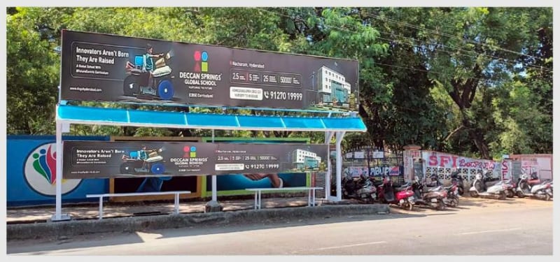 District Bus Shelter - BQSKRM-11 - SRR College Gate - 25x5+24x3