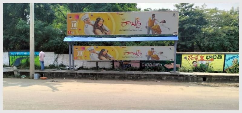 District Bus Shelter - BQSKHA-29 - Warangal X Roads - 25x5 (Front Panel) + 24x3 (Back Panel)