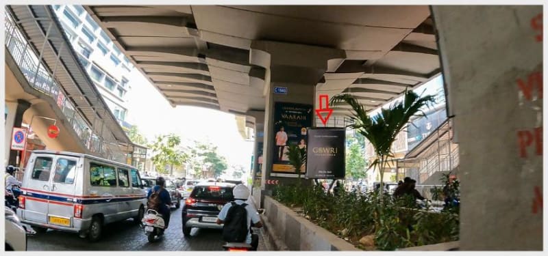 METRO CENTRE MEDIANS - HYD-CM-1648A - Peddamma Temple Metro Station
