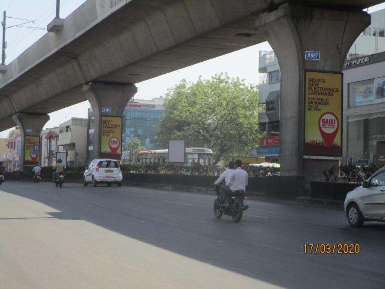 Metro Pillars - C 1 - Erragadda station to ESI station