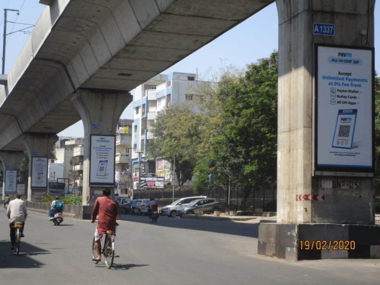 Metro Pillars - C 1 - Osmania Medical college station to MGBS station