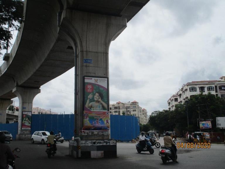 Metro Pillars - C 3 - Ameerpet Station to Madhuranagar Station