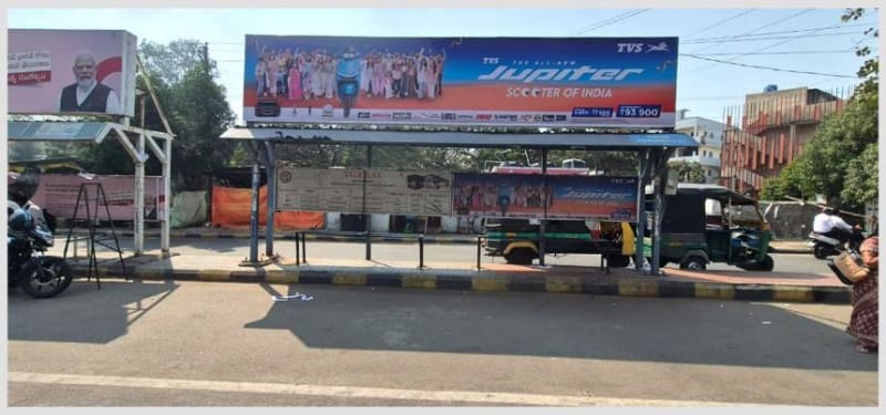 BQSHYD-65 - Model Bus Shelter - Hudacomplex Kothapet (NTR Nagar to Dilsukhnagar)