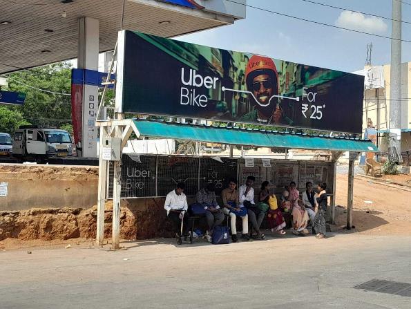 BQSHYD-252 - Model Bus Shelter - LB Nagar X Roads, Near Sitara Hotel