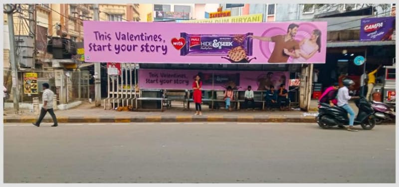 BQSMETROHYD-03 - Metro Bus Shelter - Near Durgam Cheruvu MTS