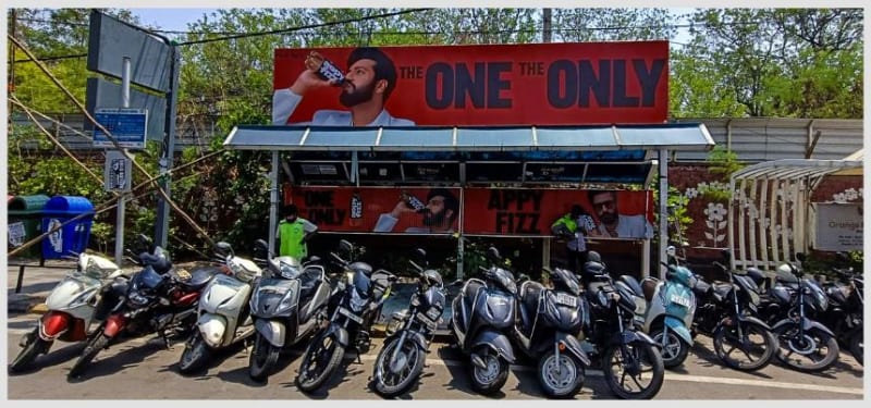 BQSMETROHYD-92 - Metro Bus Shelter - NGRI Uppal Road - 4 Towards Uppal