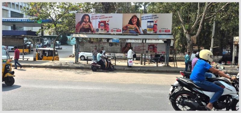 BQSHYD-125 - Model Bus Shelter - NTR Nagar L.B.Nagar to Kothapet