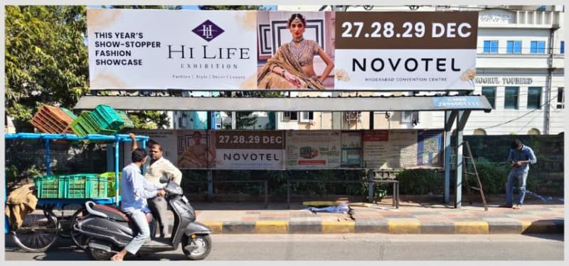 BQSHYD-137 - Model Bus Shelter - Rajbhavan Road