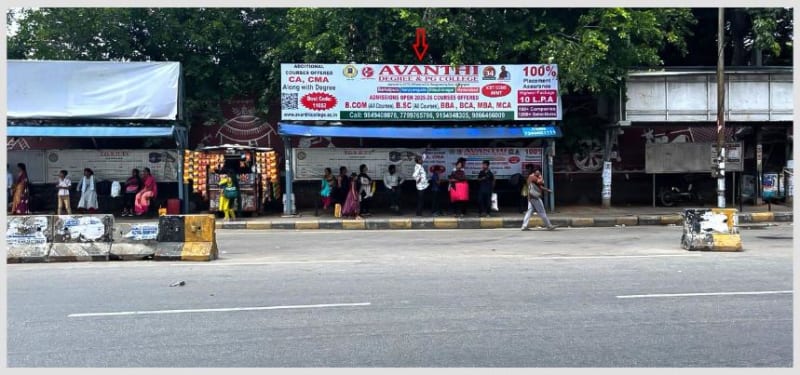 BQSHYD-174 - Model Bus Shelter - Uppal X Roads "3" Towards Junction