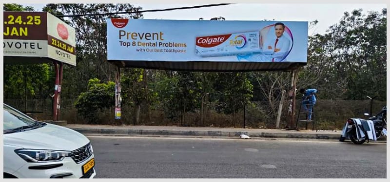 BQSHYD-307 - Model Bus Shelter - Adj.Shadan College Bandlaguda - Sun City Road - Bandlaguda