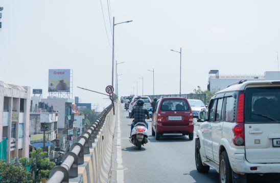 Hoarding - 100 feet Road towards Sidhapudur