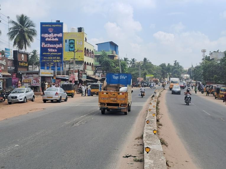 Wall Graphics - Thirunagar - From Thirunagar Towards Palaganatham