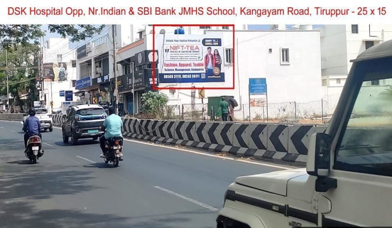 Hoarding - DSK Hospital Opp, Nr.Indian & SBI Bank, Amarjothi Garden, JMHS School