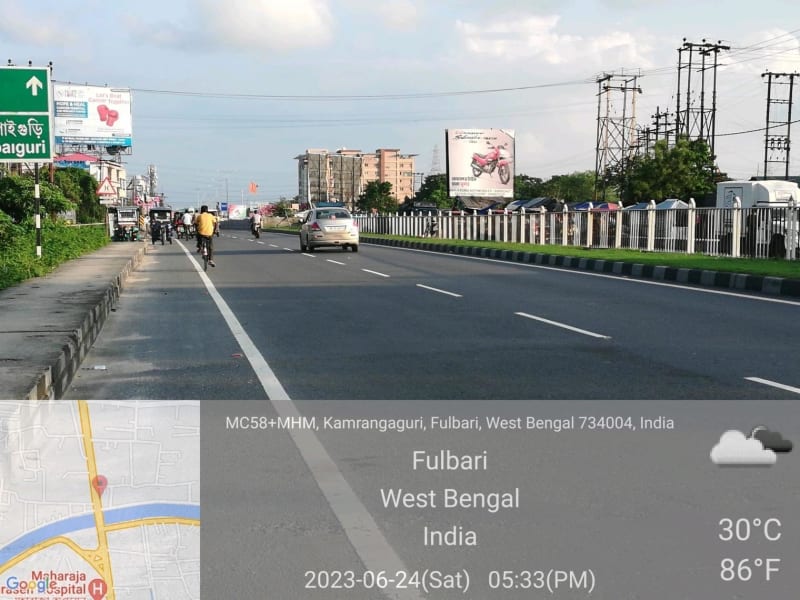Hoarding - Siliguri Fulbari Near Maharaja Agrasen Hospital