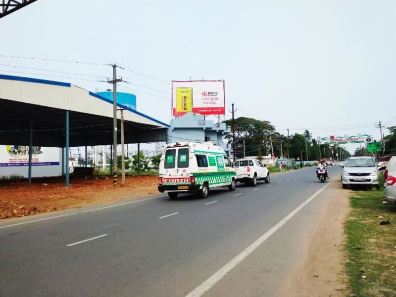 Hoarding - Digapahandi road Town Entry