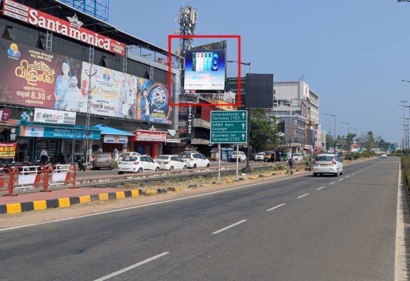 Hoarding - Airport From Elamkulam To Airport