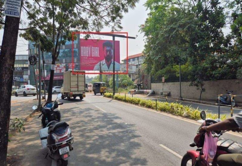 Hoarding - Kaloor stadium link road From Kaloor To Kathrikkadavu