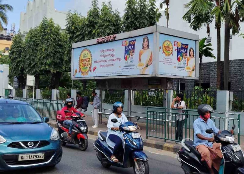 Bus Shelter - Banerji road Nr.Alberts College