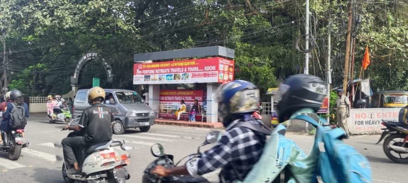 Bus Shelter - Tripunithura Puthiyakavu Opp. Ayurveda medical college